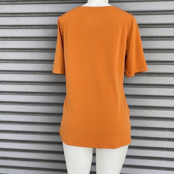 Susan Graver Modern Essentials Liquid Knit Bateau Neck Top Size S - Picture 6 of 8
